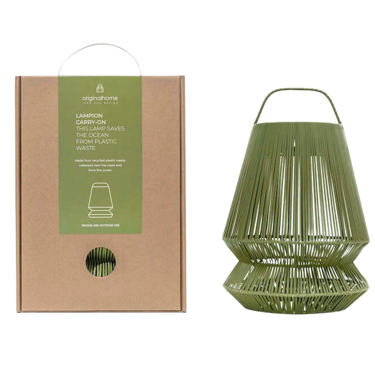 Originalhome Lampion återvunnen bärbar lampskärm