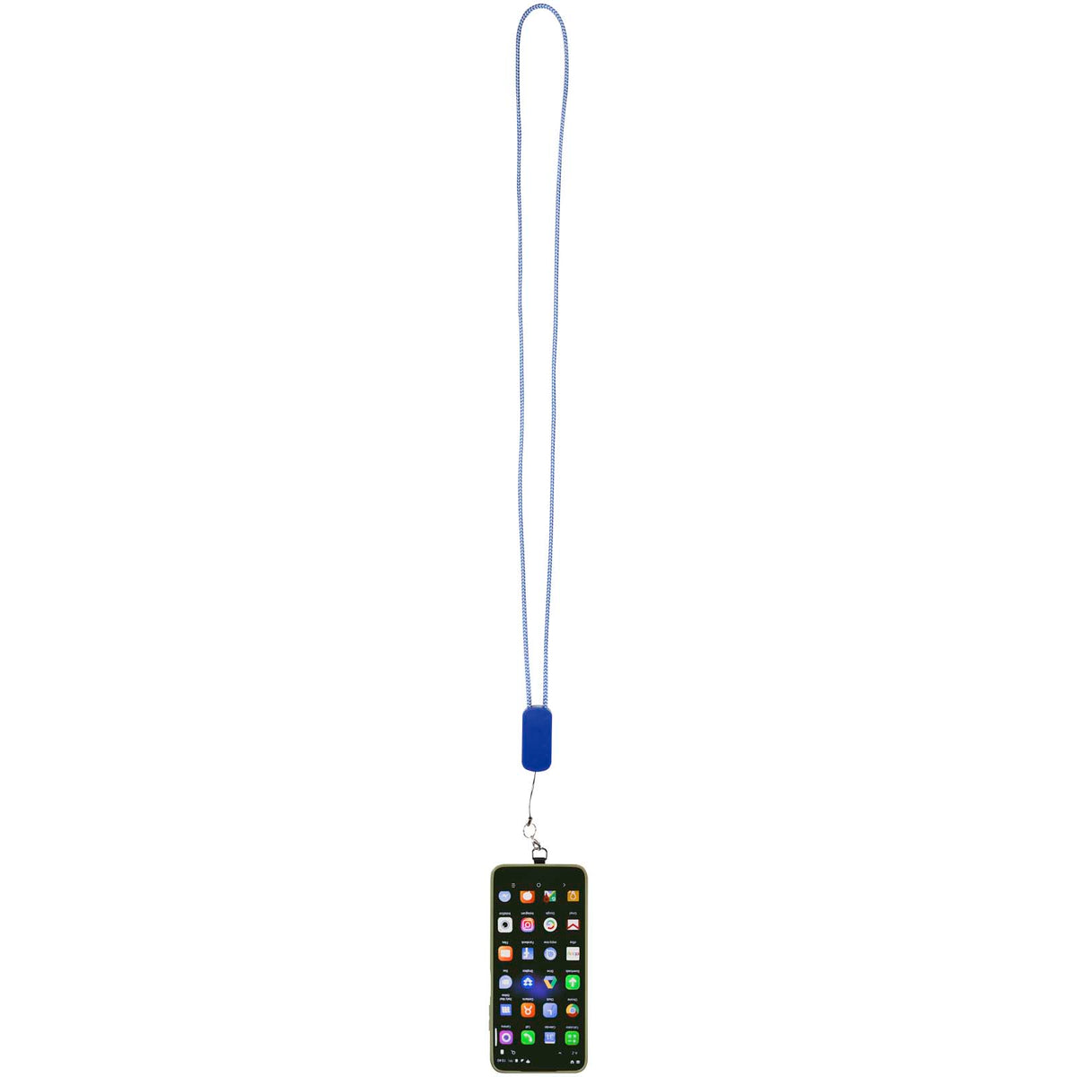 Anser logoband för smartphone av återvunnen plast med inbyggd 5-i-1-kabel på 27 W