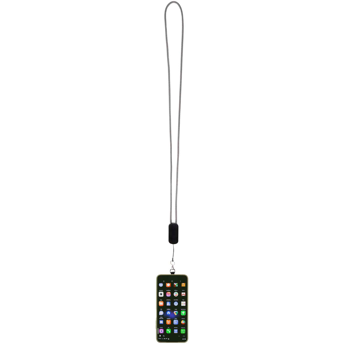 Anser logoband för smartphone av återvunnen plast med inbyggd 5-i-1-kabel på 27 W