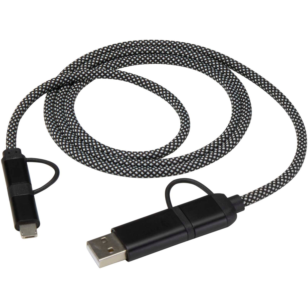 SMART 65 W 100 cm magnetisk 4-i-1-laddningskabel i RCS-återvunna material