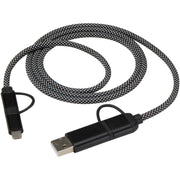 SMART 65 W 100 cm magnetisk 4-i-1-laddningskabel i RCS-återvunna material