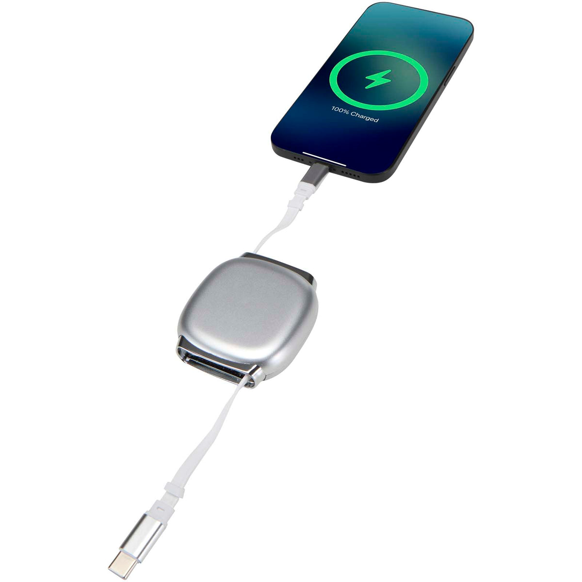 Alphard 100 W infällbar kabel med CarPlay och PD-laddning i återvunnet material