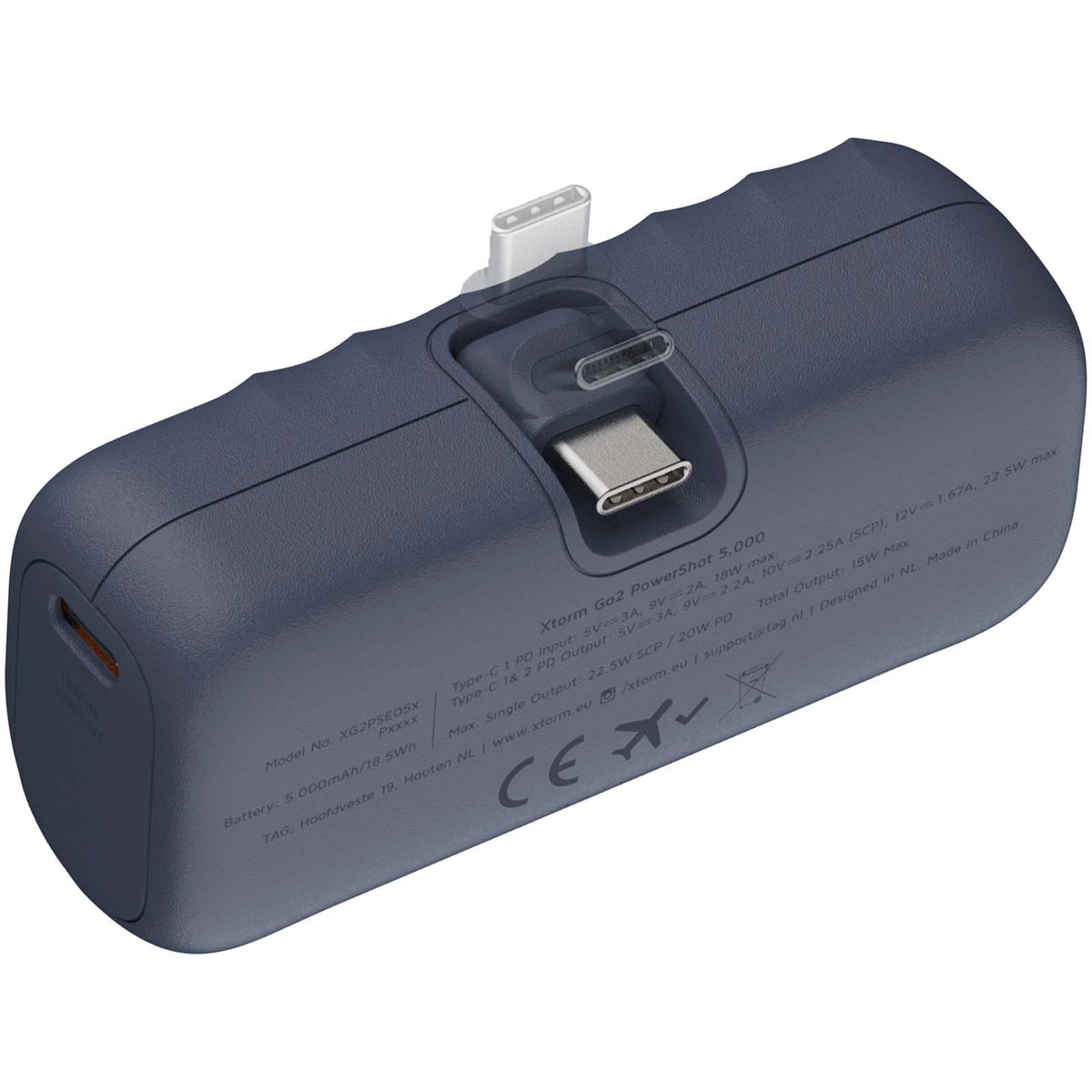 Xtorm Go2 powerbank på 20 W, 5 000 mAh