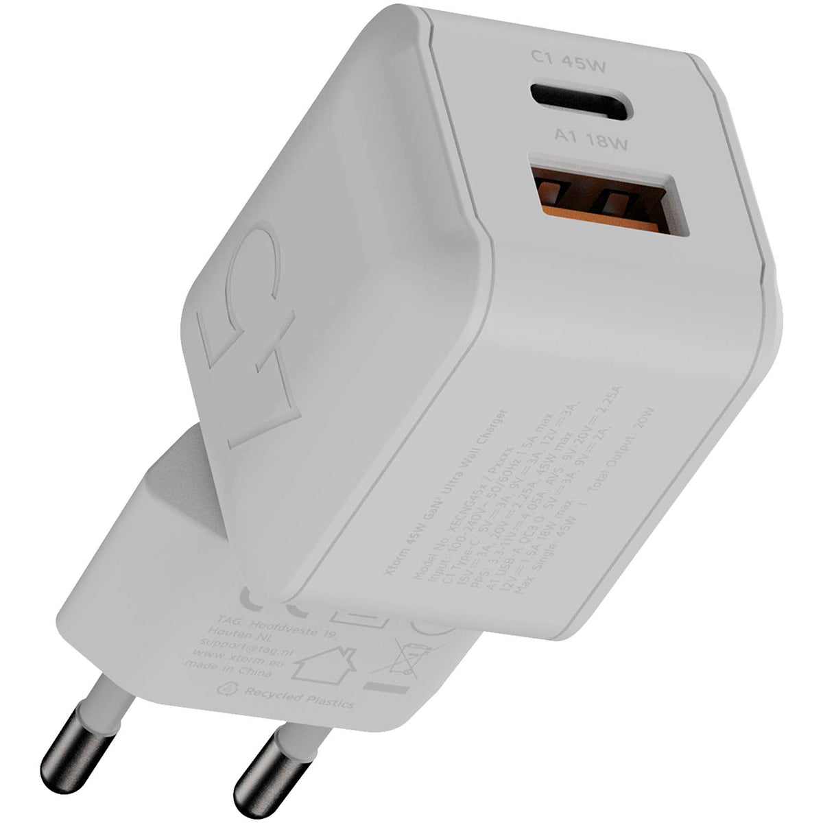 Xtorm 45W NextGen väggladdare