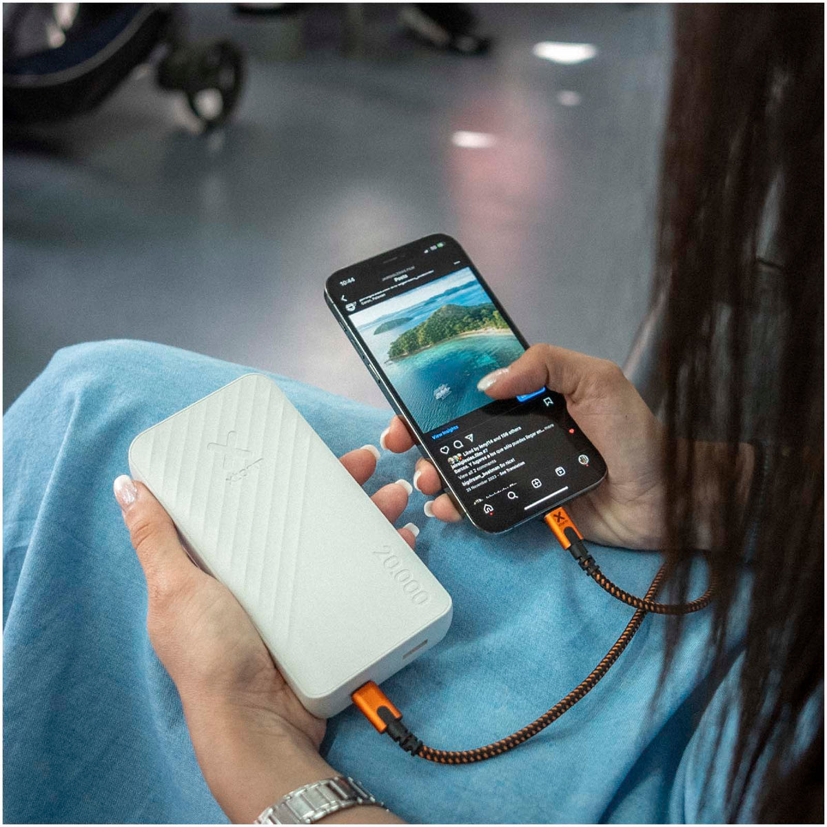 Xtorm Go2 20W 20 000mAh powerbank med snabbladdning