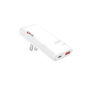 SKROSS® Klip Slim 65W laddare med flera uttag