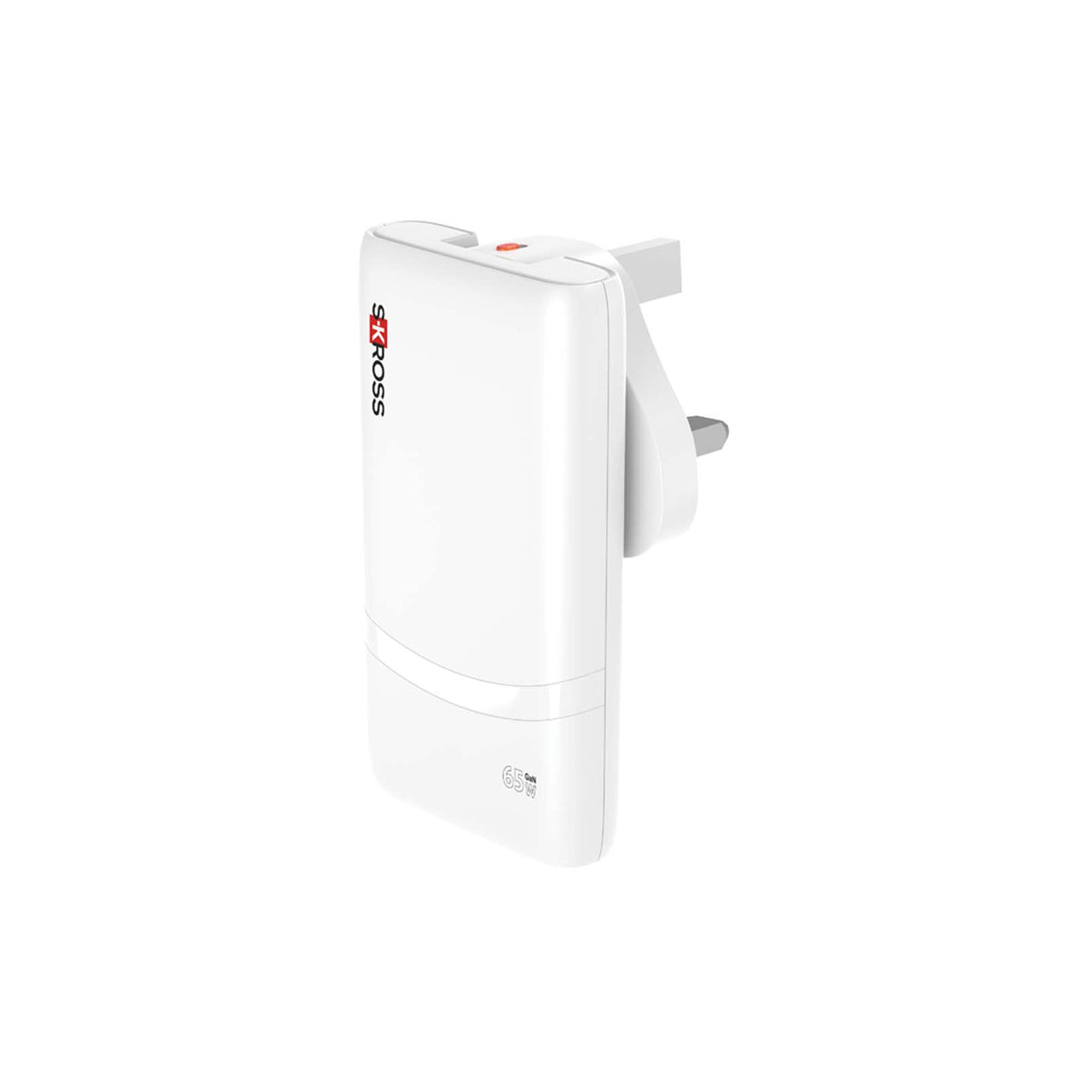 SKROSS® Klip Slim 65W laddare med flera uttag
