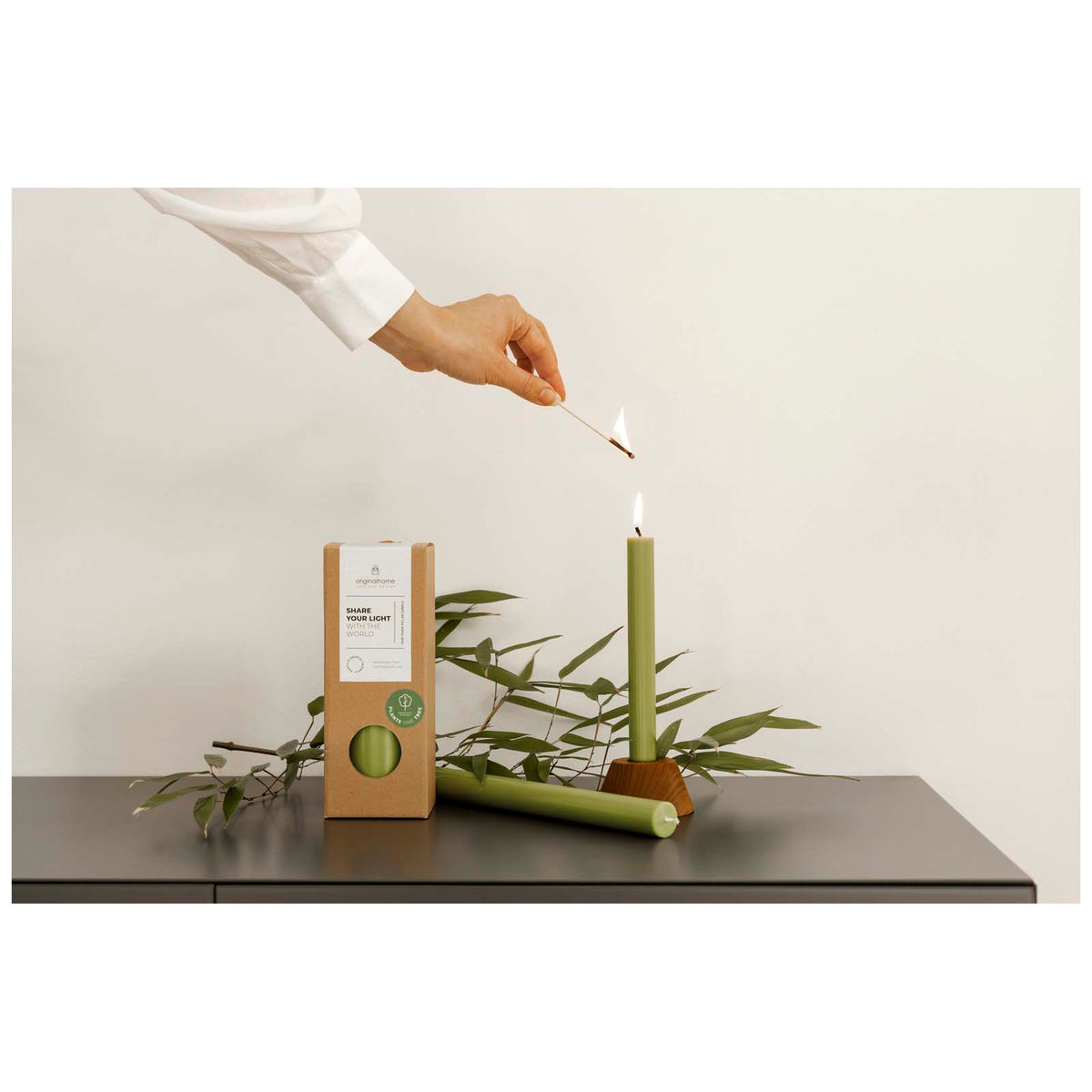 Originalhome middagsljus matcha