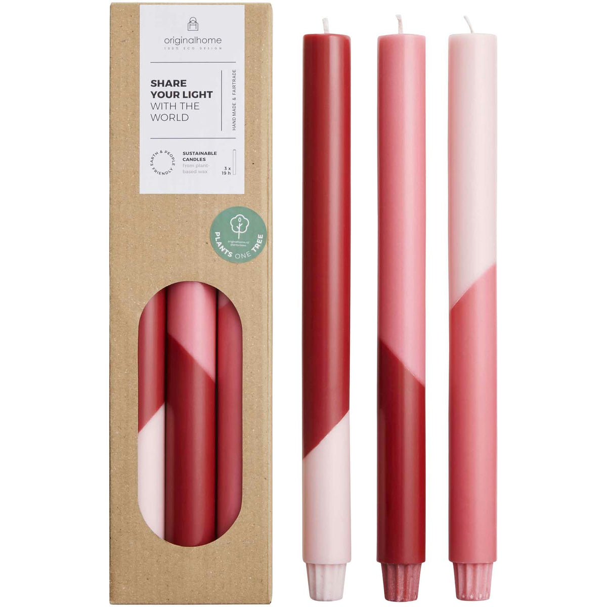 Originalhome Eden diagonala ljus – set om 3