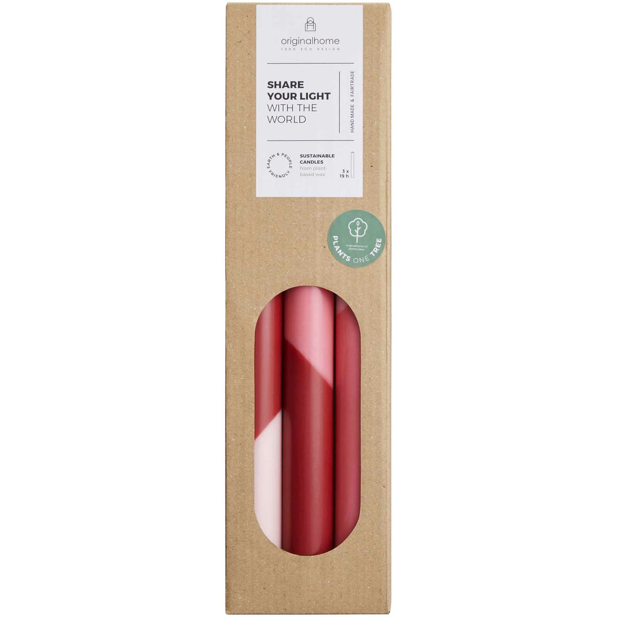 Originalhome Eden diagonala ljus – set om 3
