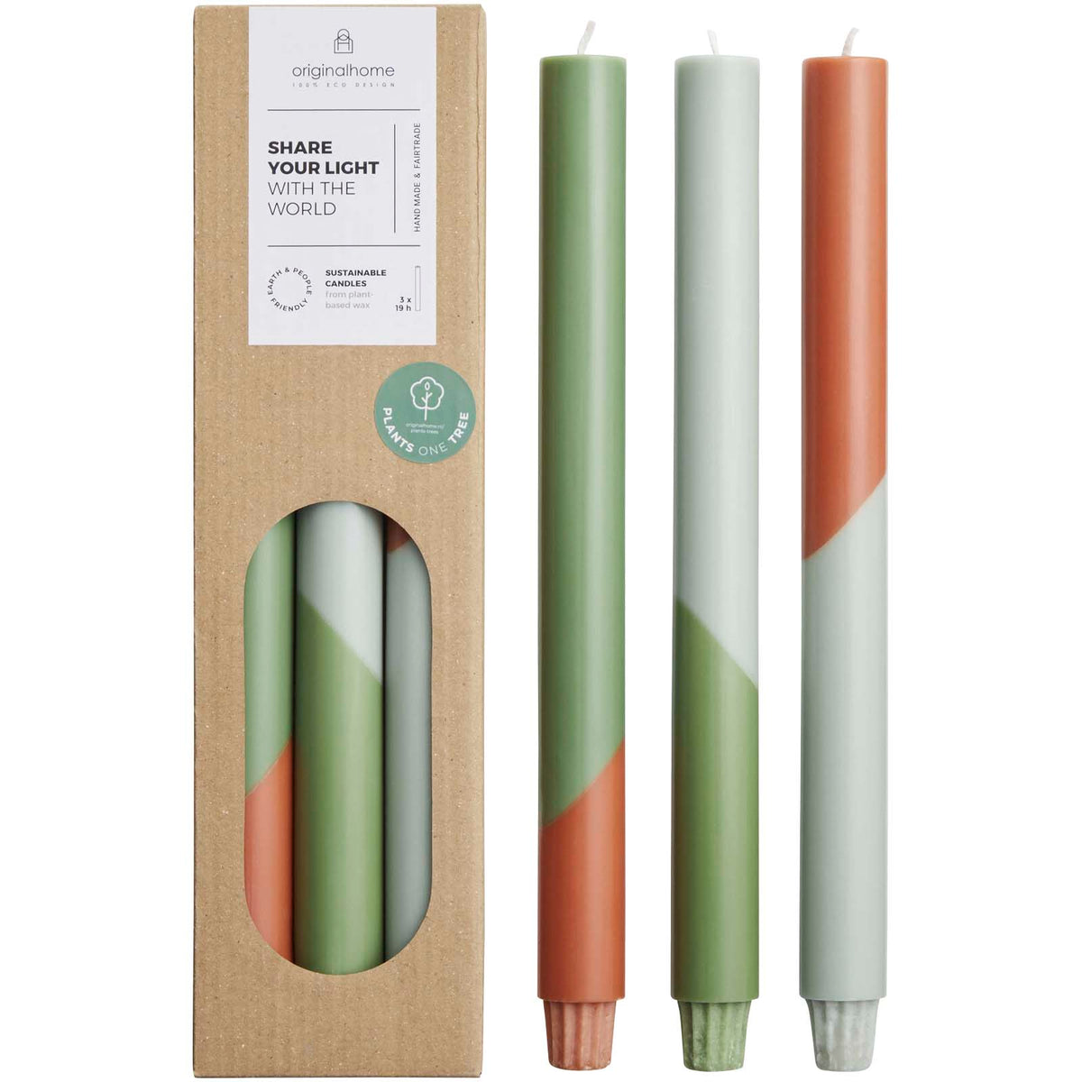 Originalhome Eden diagonala ljus – set om 3