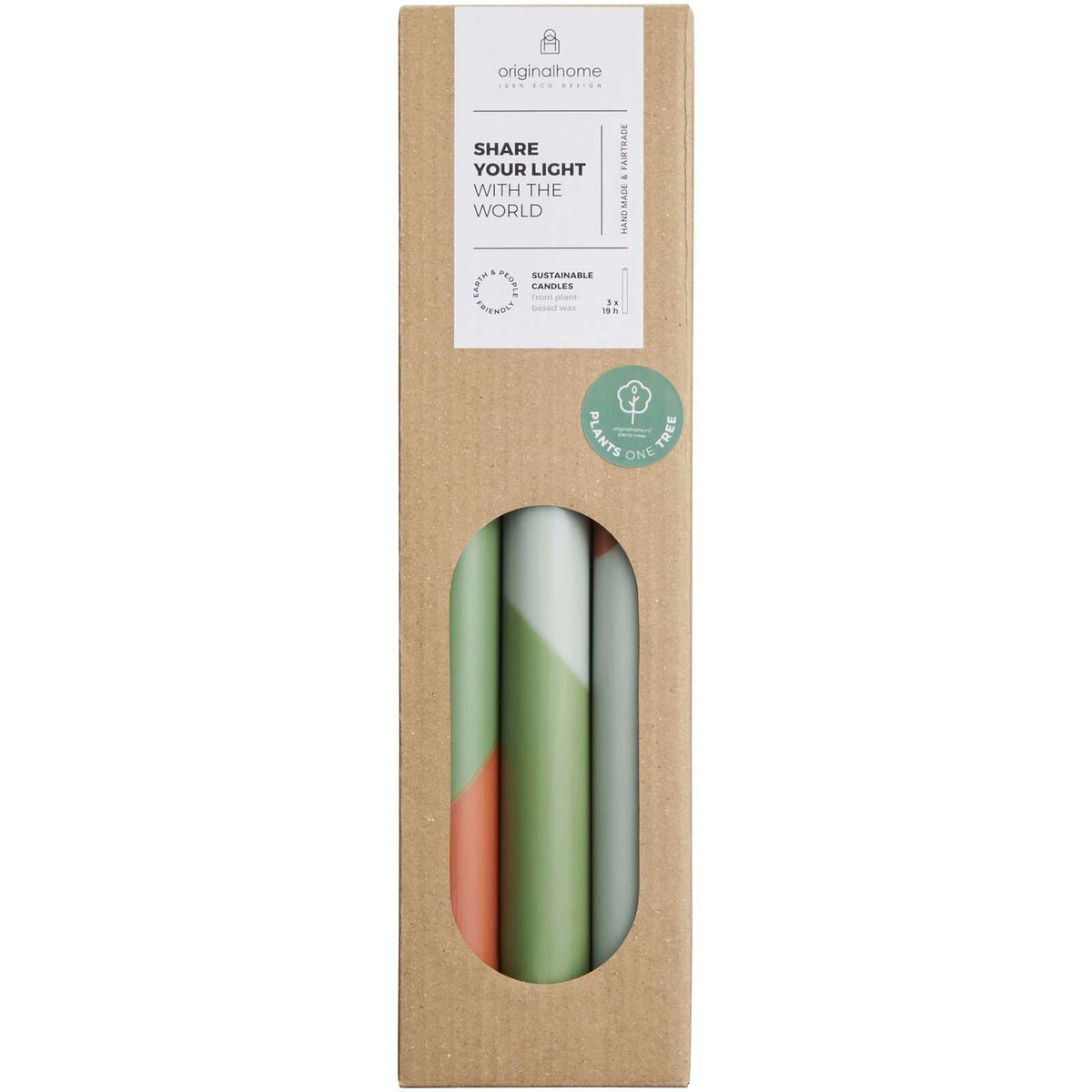 Originalhome Eden diagonala ljus – set om 3