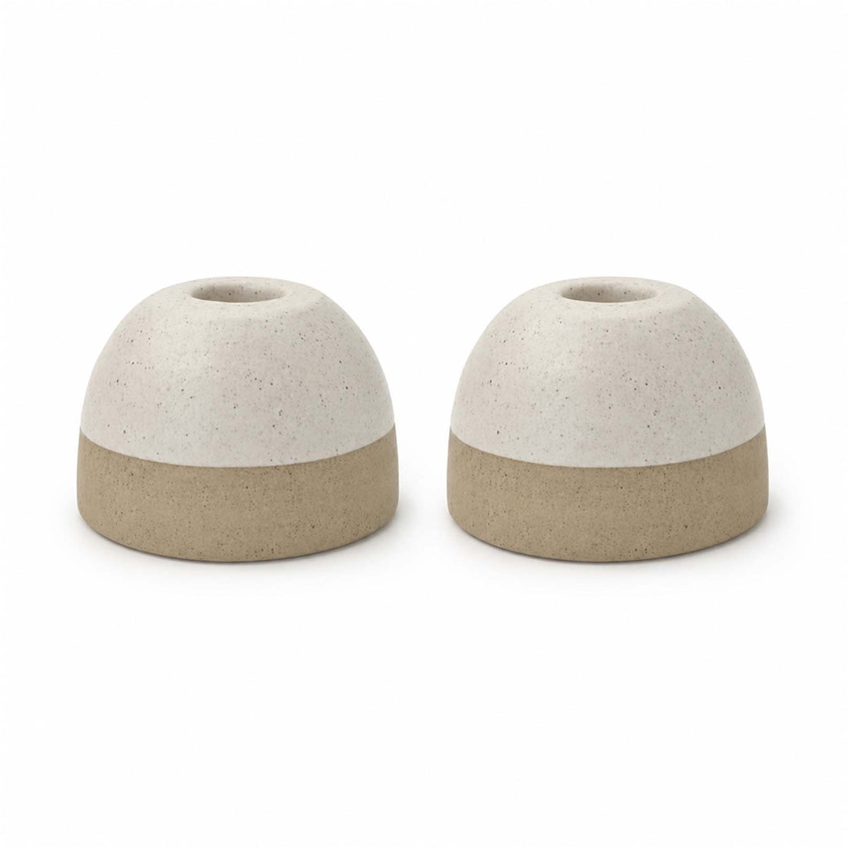Originalhome ReClay set med ljusstakar
