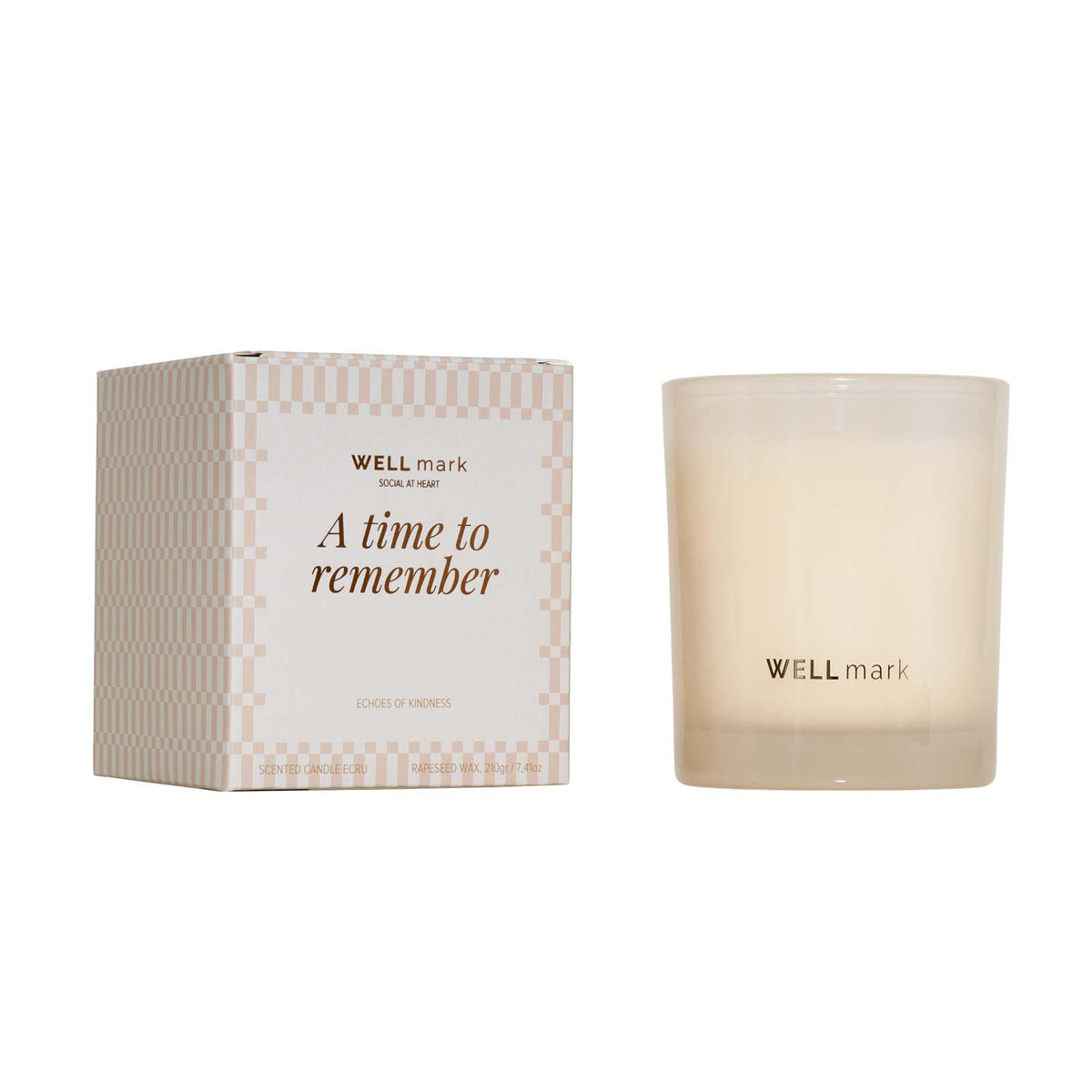 Wellmark Echoes of Kindness 210 g doftljus
