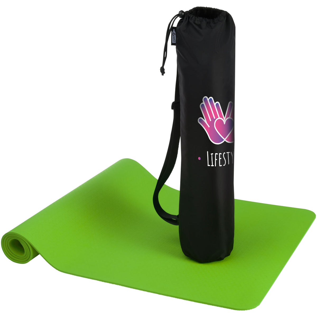 Virabha yogamatta i återvunnen TPE