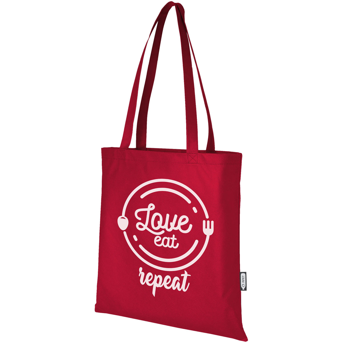Zeus tygväska av GRS-återvunnen non-woven 6 liter
