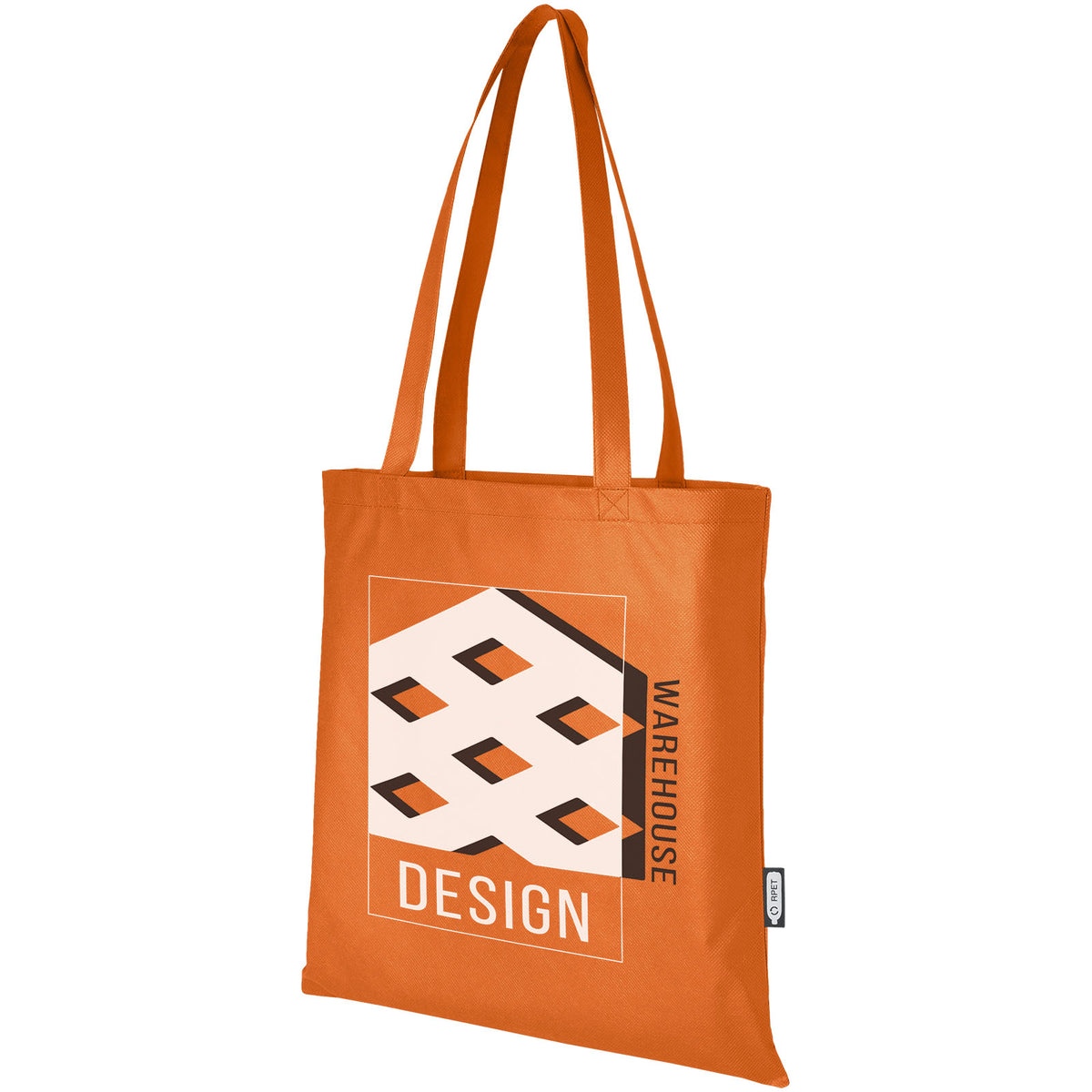Zeus tygväska av GRS-återvunnen non-woven 6 liter