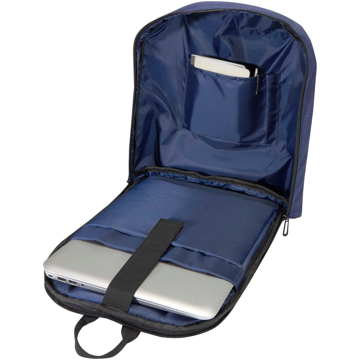 Luma stöldsäker 15 tums laptopväska av återvunna GRS-material, 10 l