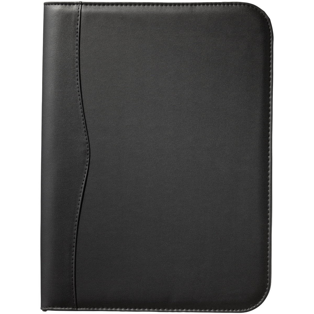 Ebony A4-mapp med blixtlås