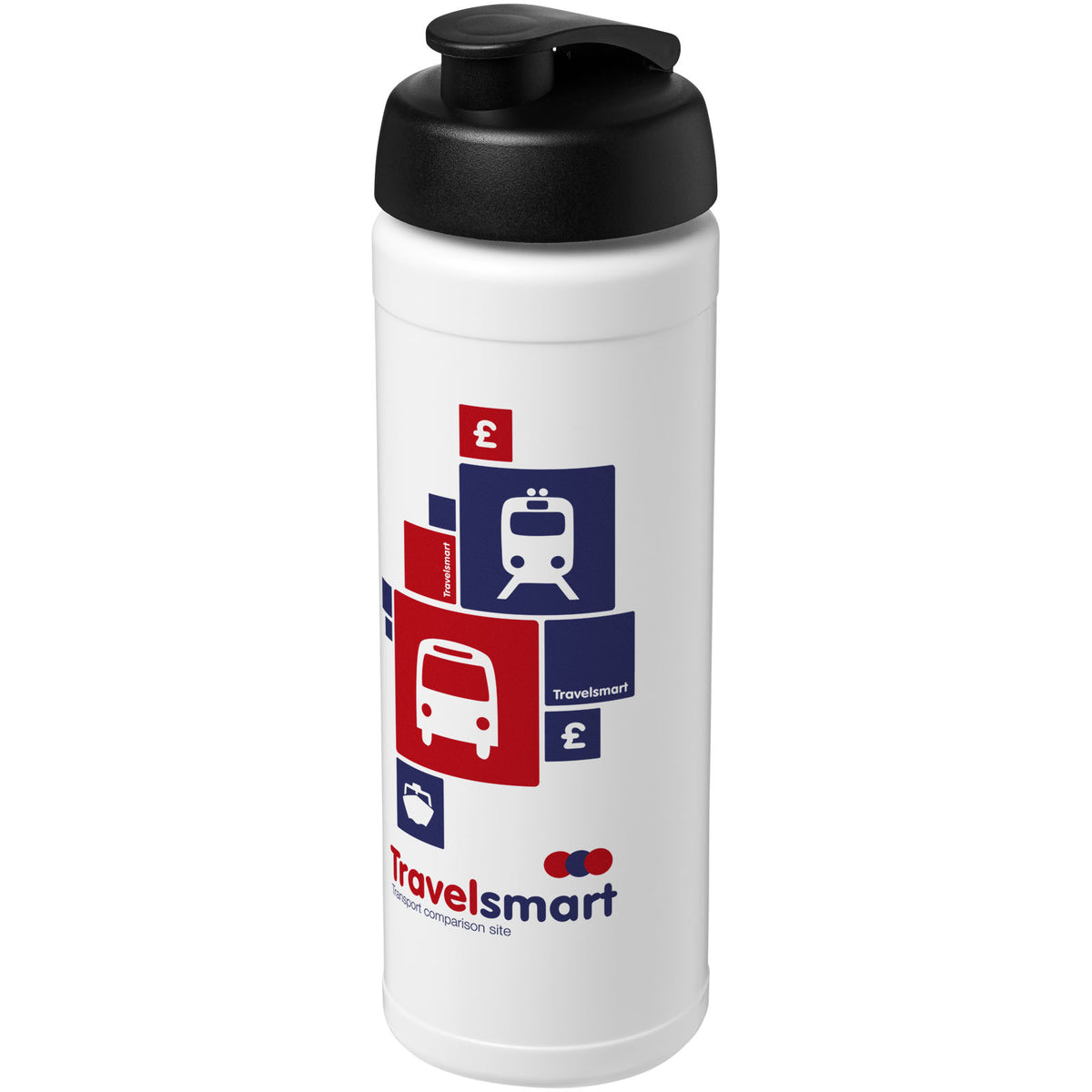 Baseline® Plus 750 ml sportflaska med uppfällbart lock