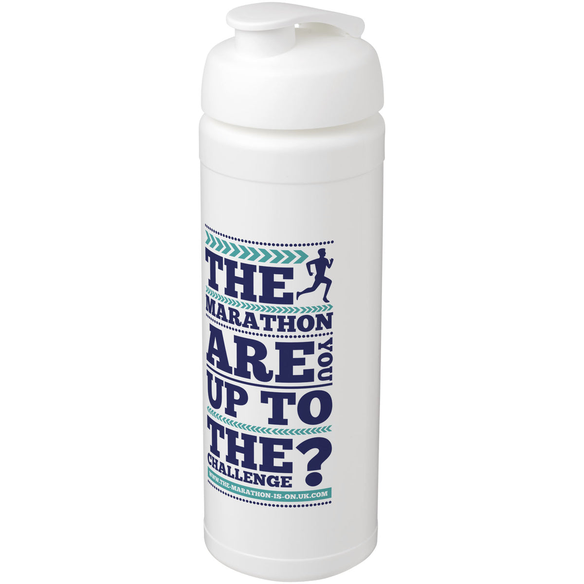 Baseline® Plus grip 750 ml sportflaska med uppfällbart lock
