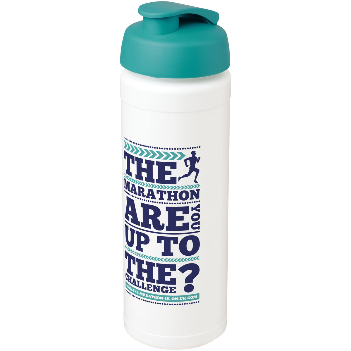 Baseline® Plus grip 750 ml sportflaska med uppfällbart lock