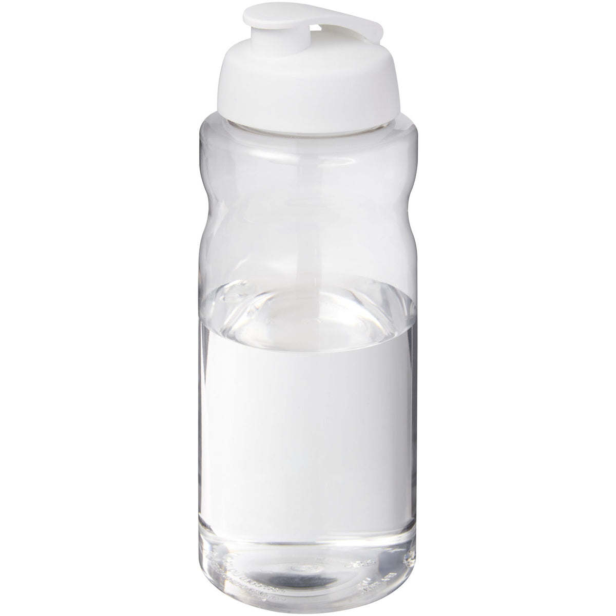 H2O Active® Big Base 1-liters sportflaska med uppfällbart lock