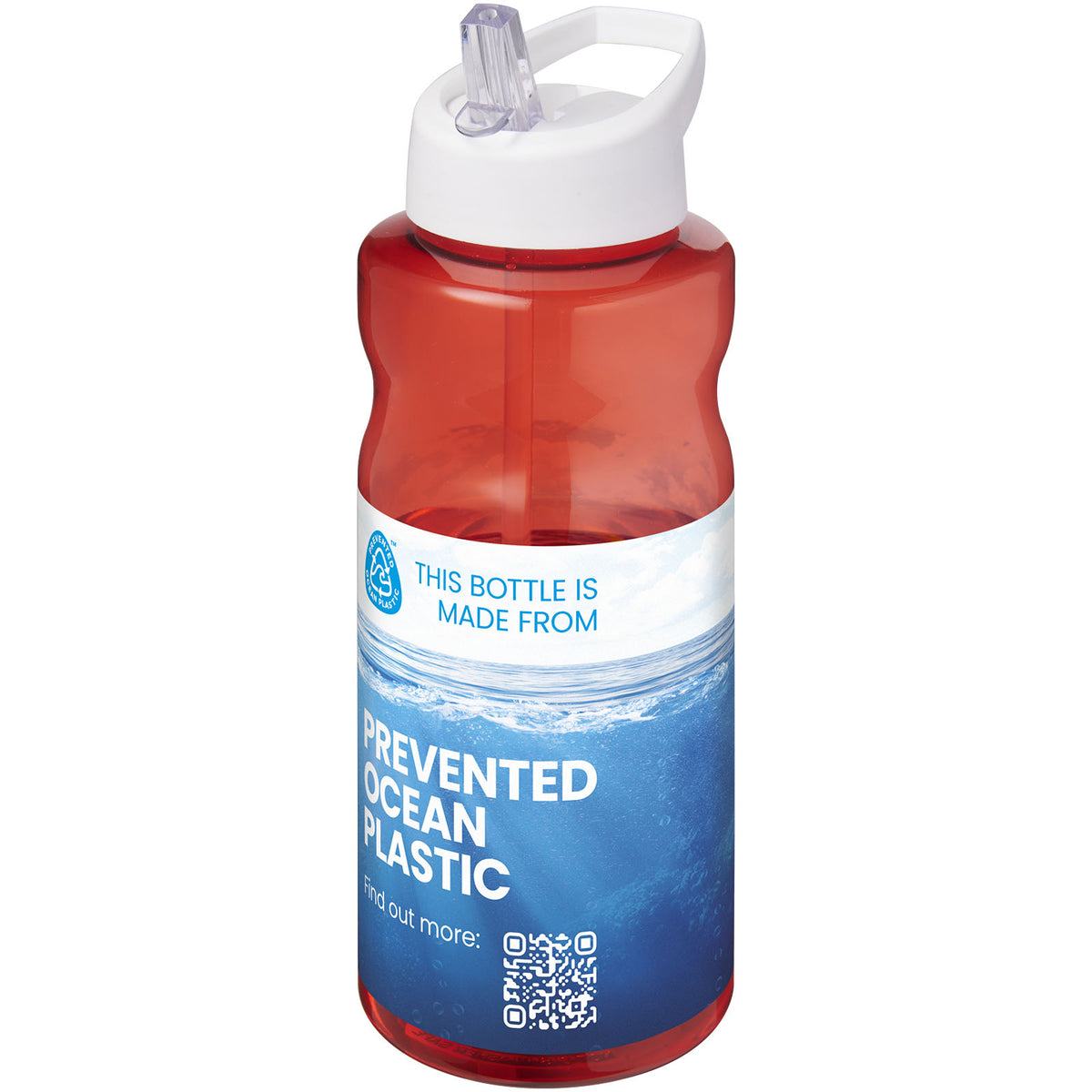 H2O Active® Eco Big Base 1-liters sportflaska med piplock