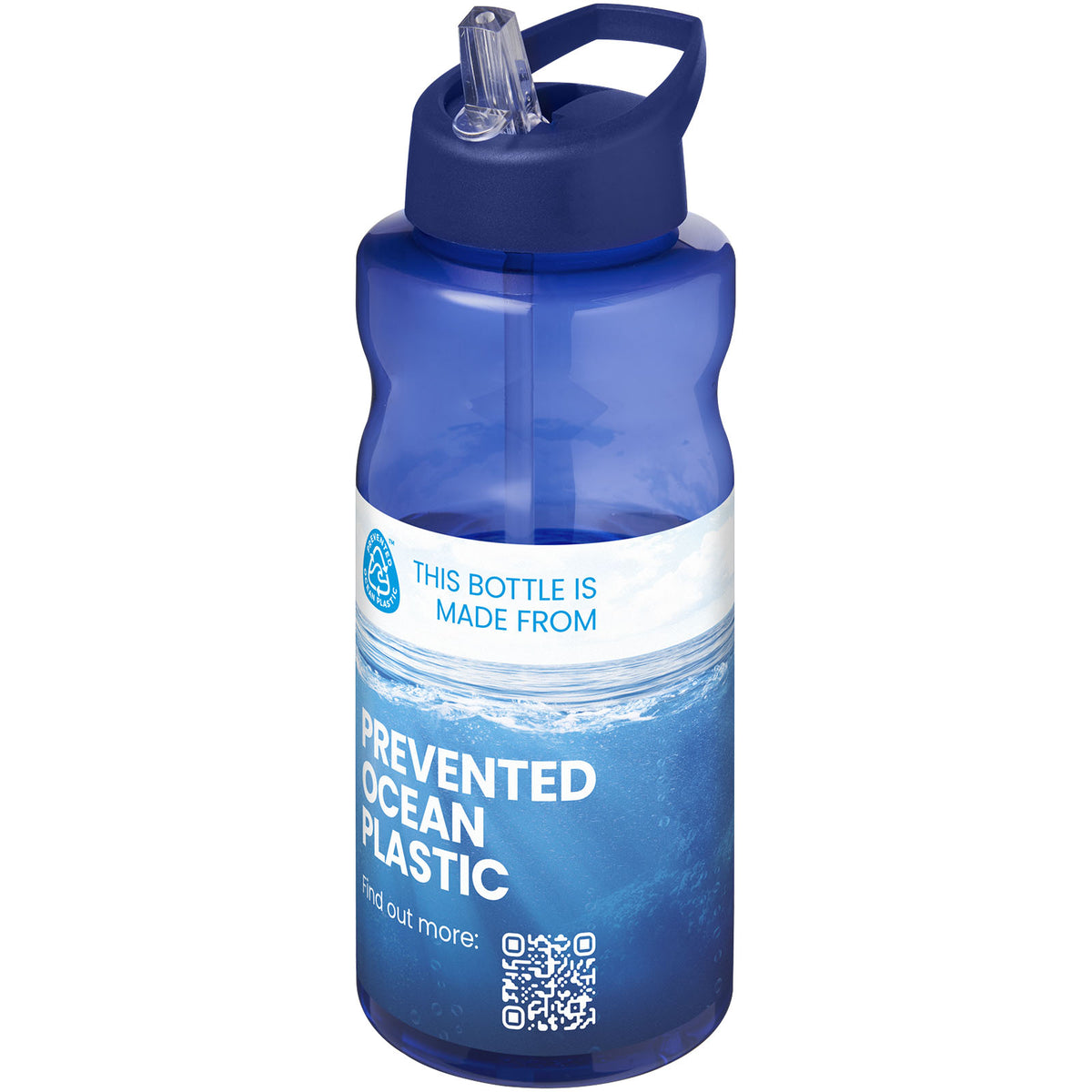H2O Active® Eco Big Base 1-liters sportflaska med piplock