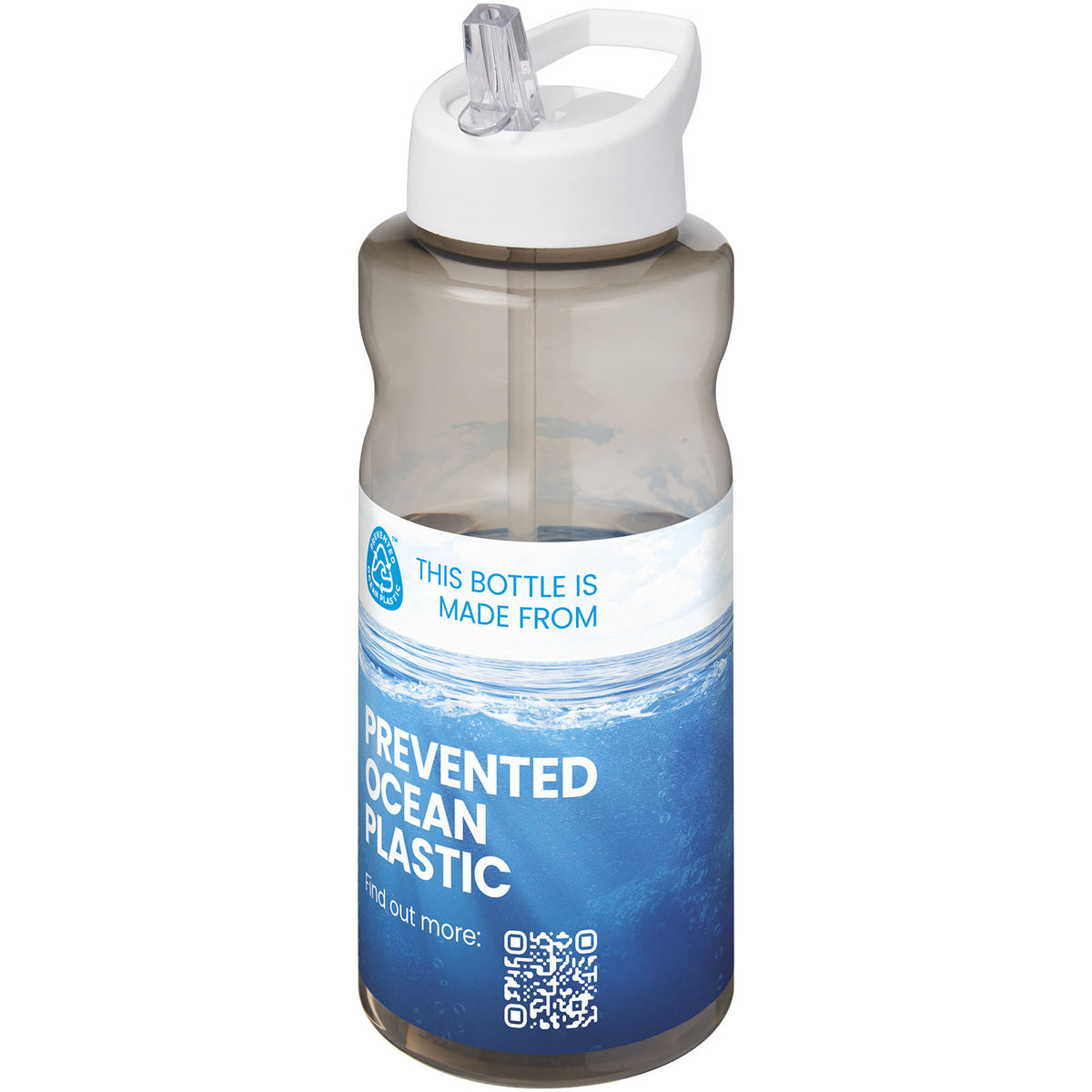 H2O Active® Eco Big Base 1-liters sportflaska med piplock