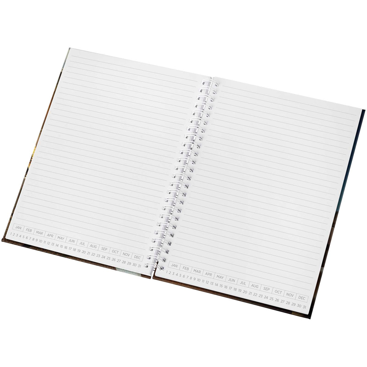 Desk-Mate® A5 inbunden odaterad dagbok