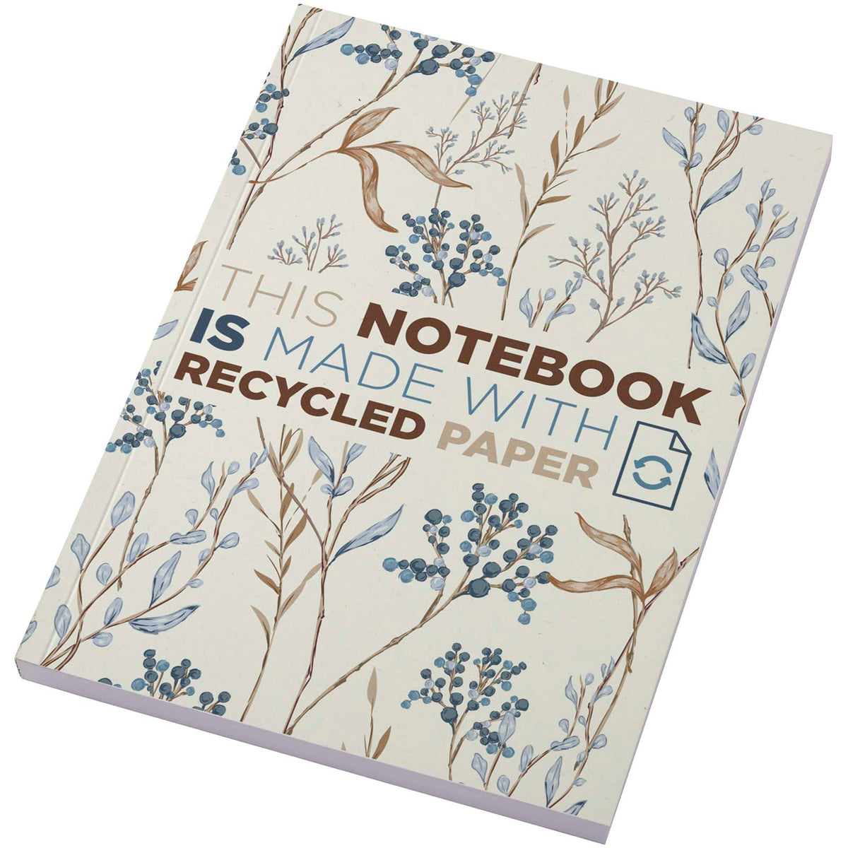 Novella Austen Colours A5 anteckningsbok med mjukt omslag av återvunnet material, 100 ark
