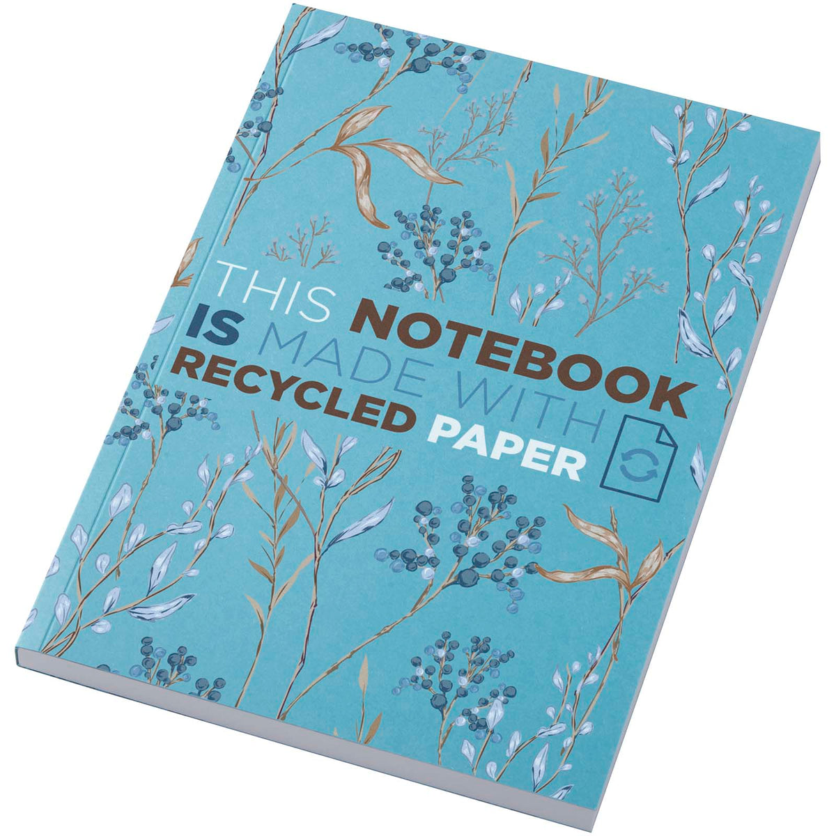 Novella Austen Colours A5 anteckningsbok med mjukt omslag av återvunnet material, 100 ark