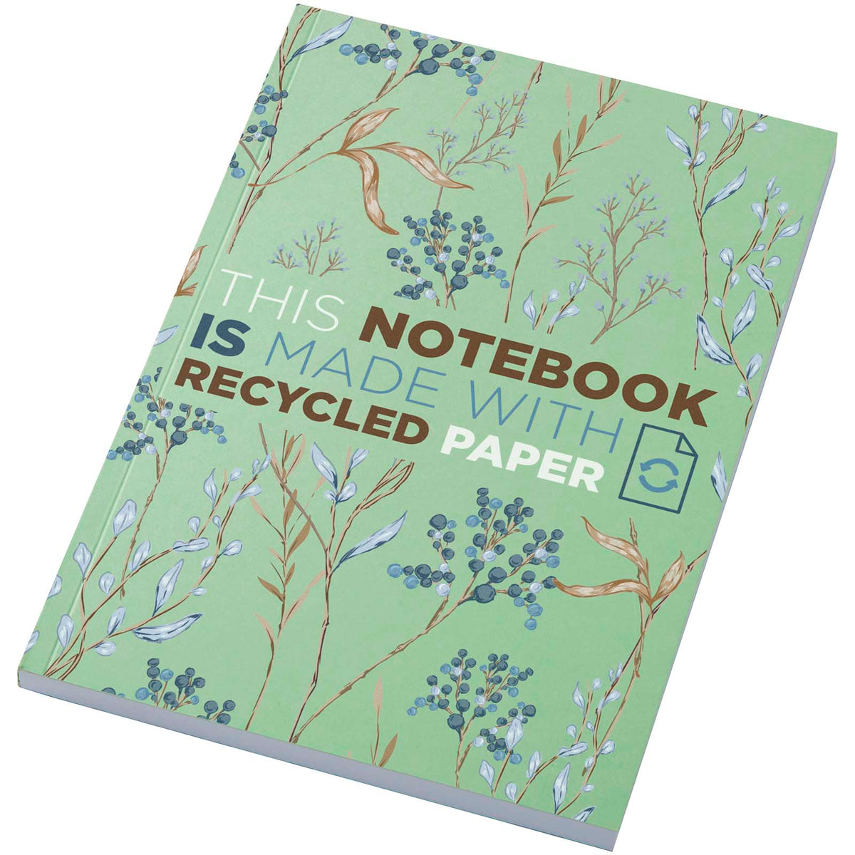 Novella Austen Colours A5 anteckningsbok med mjukt omslag av återvunnet material, 100 ark
