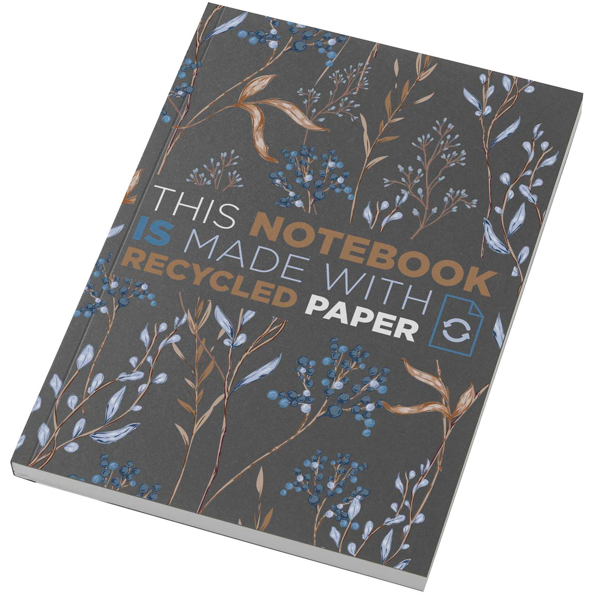 Novella Austen Colours A5 anteckningsbok med mjukt omslag av återvunnet material, 100 ark