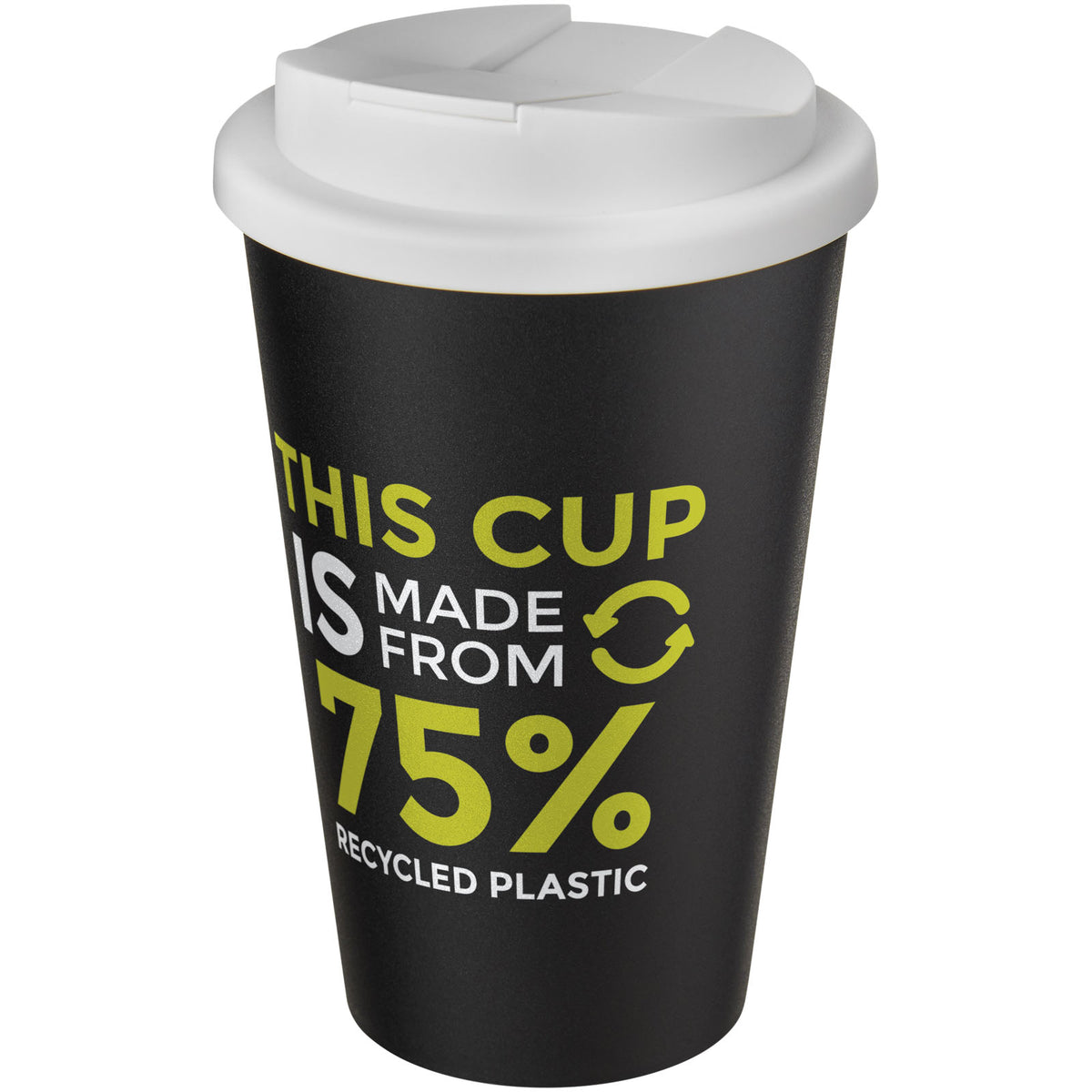 Americano® Eco 350 ml termosmugg av återvunnet material med spillsäkert lock