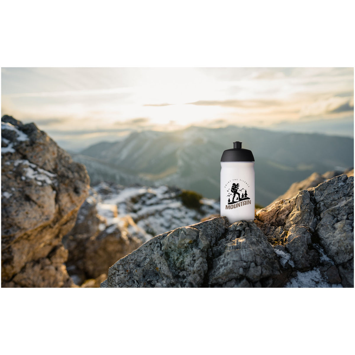 HydroFlex™ Clear 500 ml klämbar sportflaska