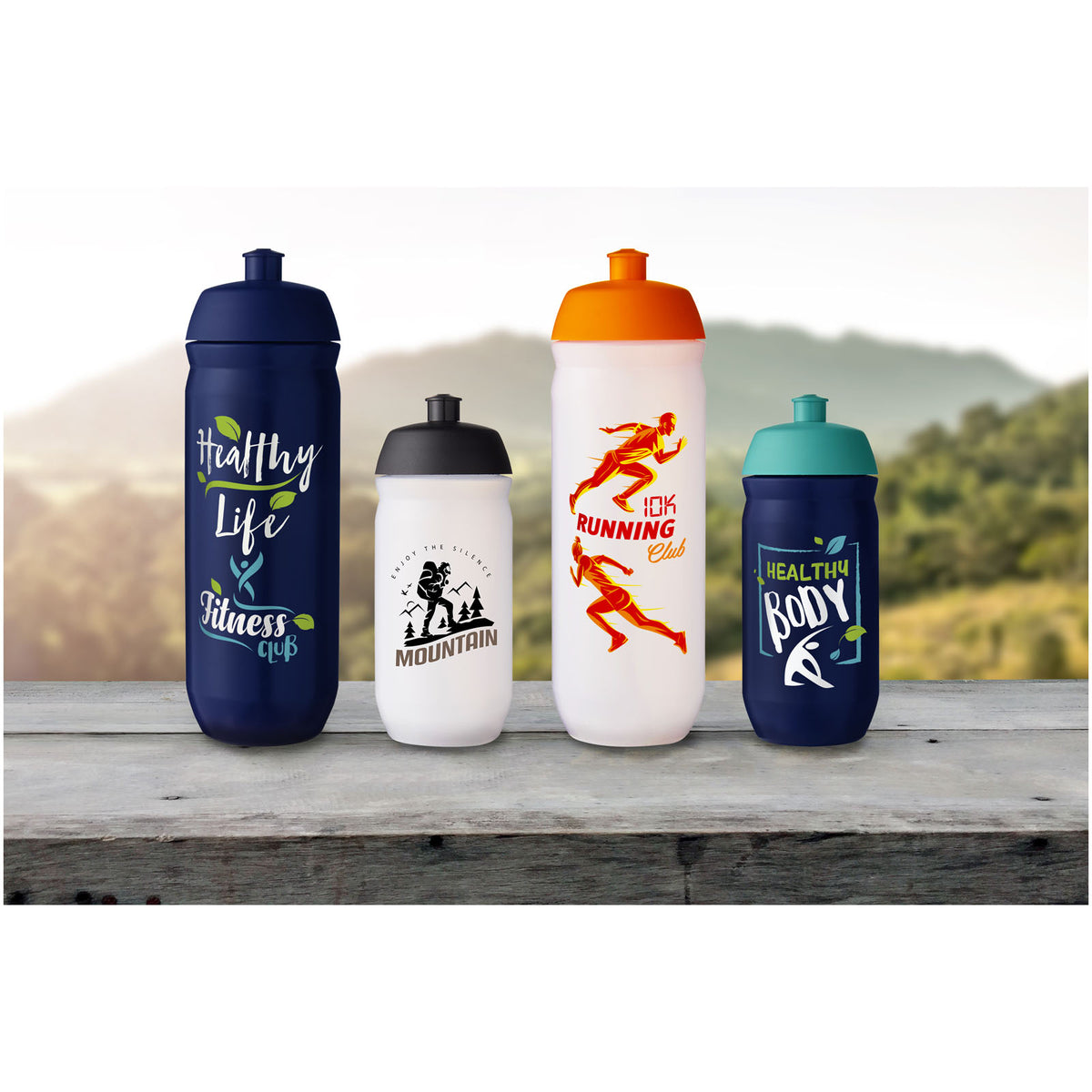 HydroFlex™ 750 ml klämbar sportflaska