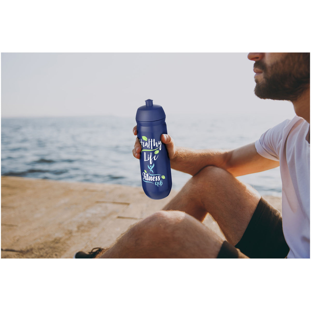 HydroFlex™ 750 ml klämbar sportflaska
