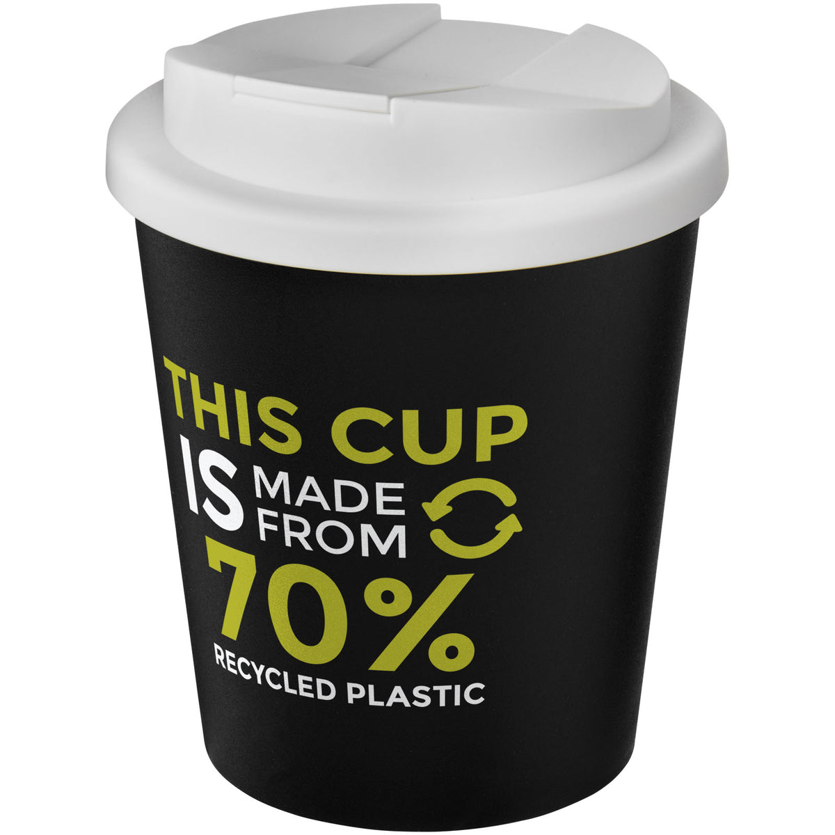 Americano® Espresso Eco 250 ml återvunnen termomugg med spillsäkert lock