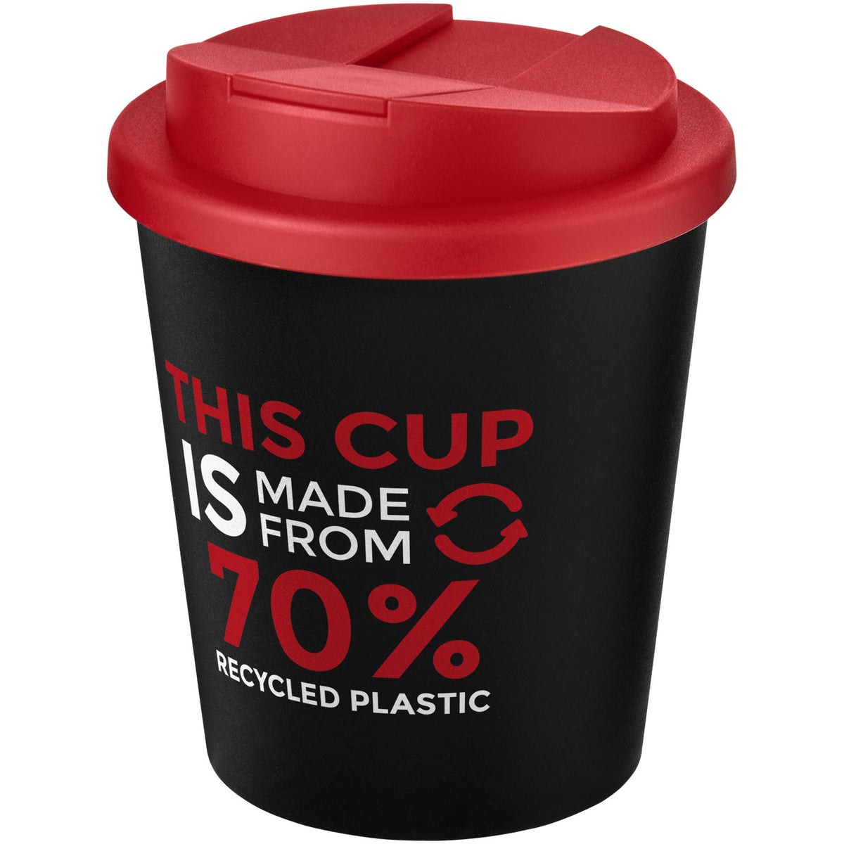 Americano® Espresso Eco 250 ml återvunnen termomugg med spillsäkert lock