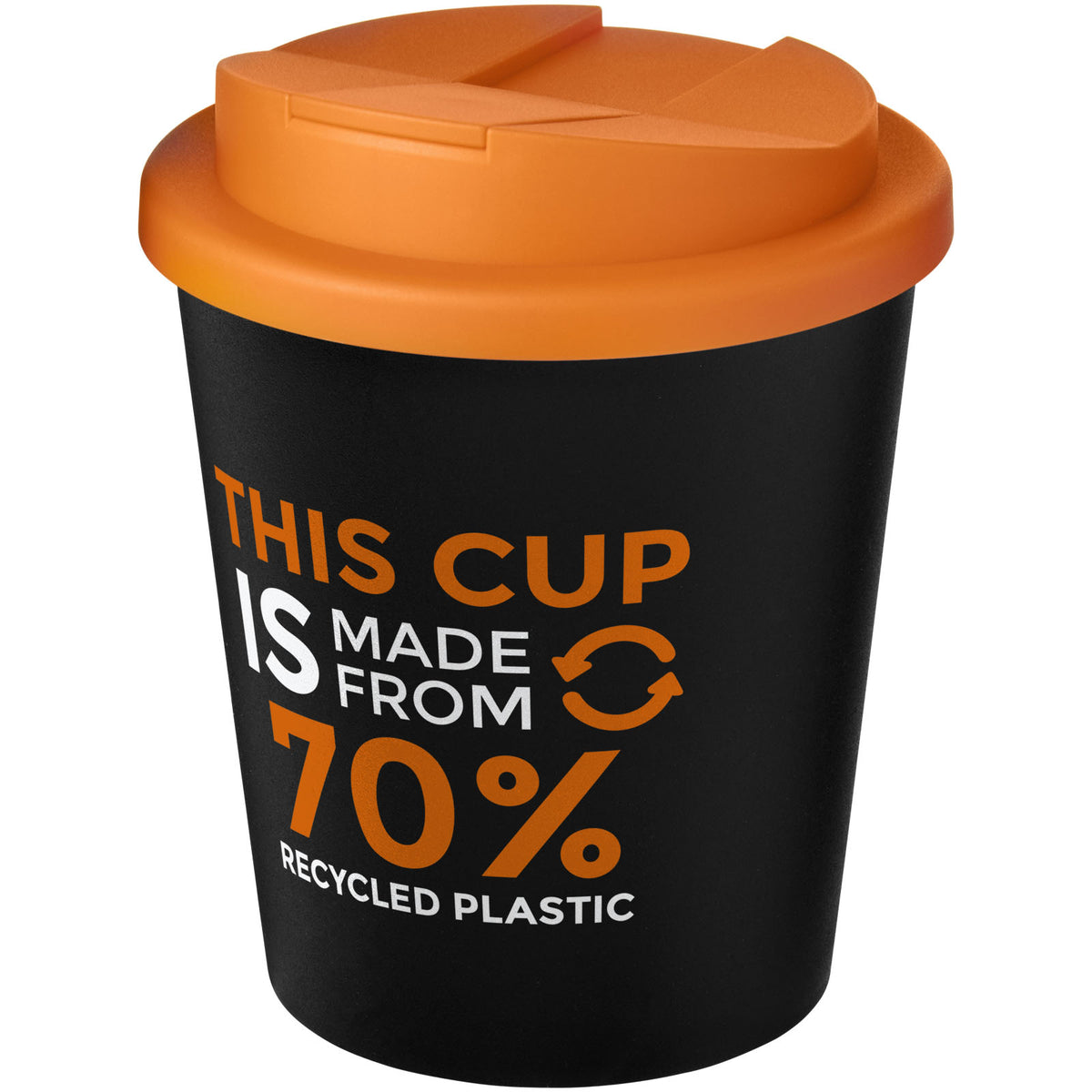 Americano® Espresso Eco 250 ml återvunnen termomugg med spillsäkert lock
