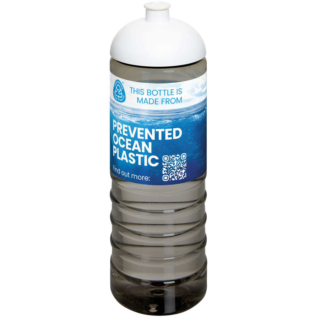 H2O Active® Eco Treble 750 ml sportflaska med kupollock