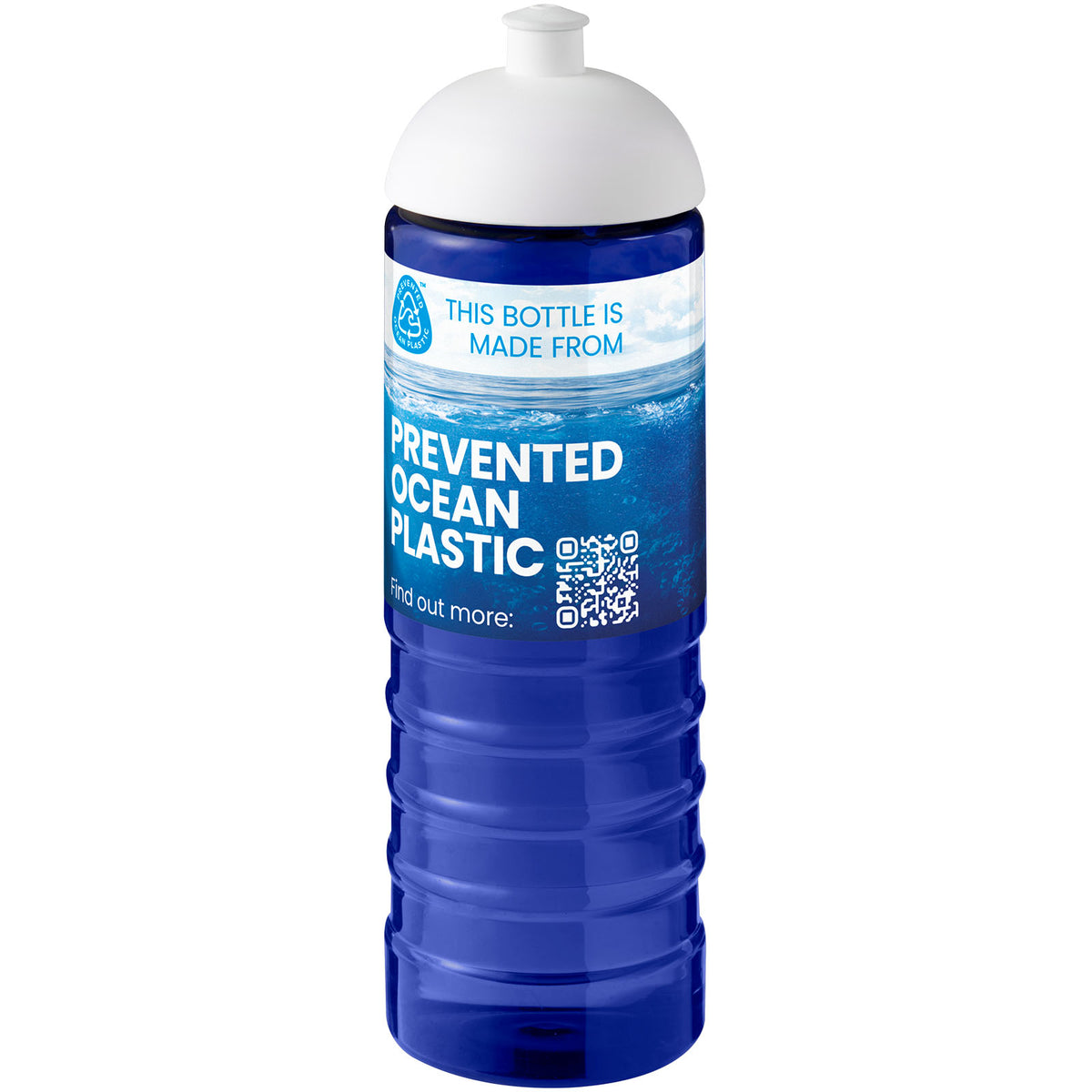 H2O Active® Eco Treble 750 ml sportflaska med kupollock