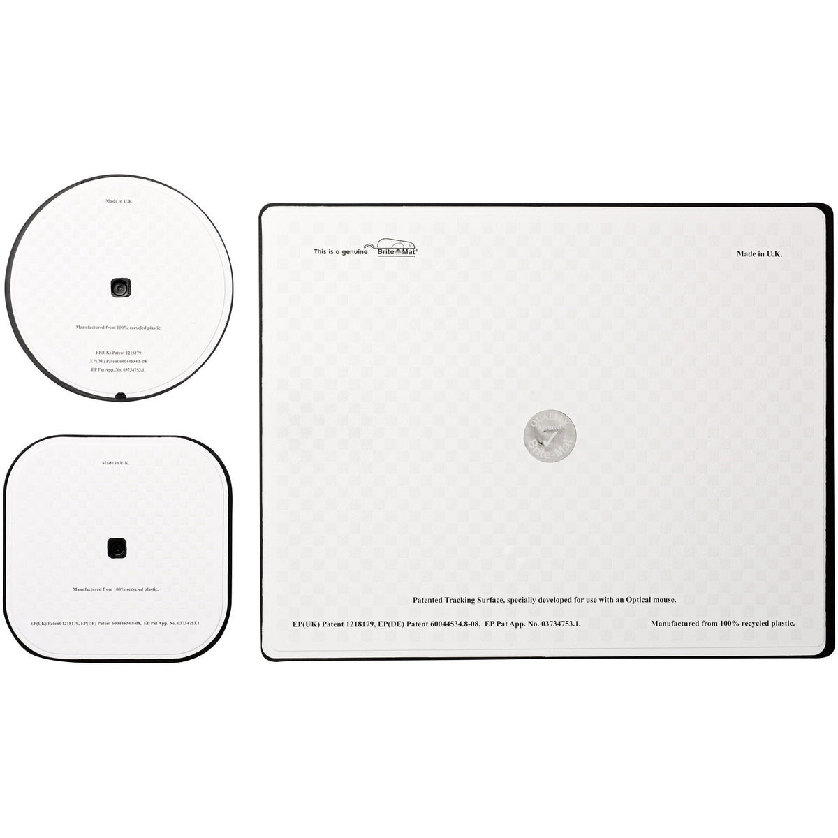 Brite-Mat® Set 1 med musmatta och underlägg