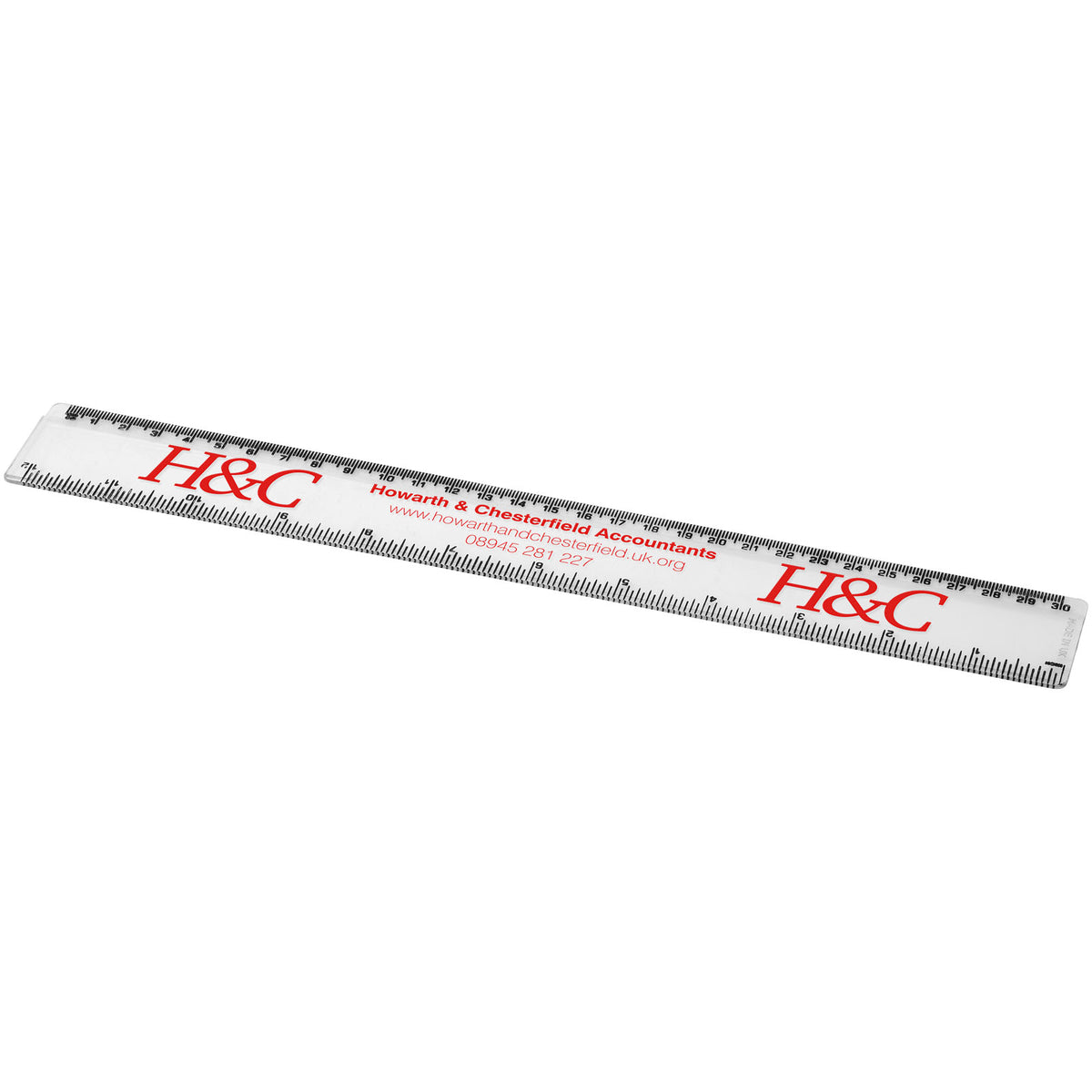 Renzo 30 cm plastlinjal