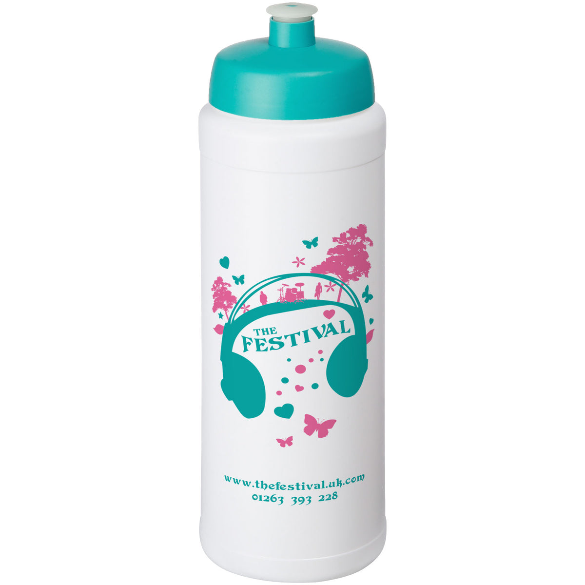 Baseline® Plus grip 750 ml sportflaska med sportlock