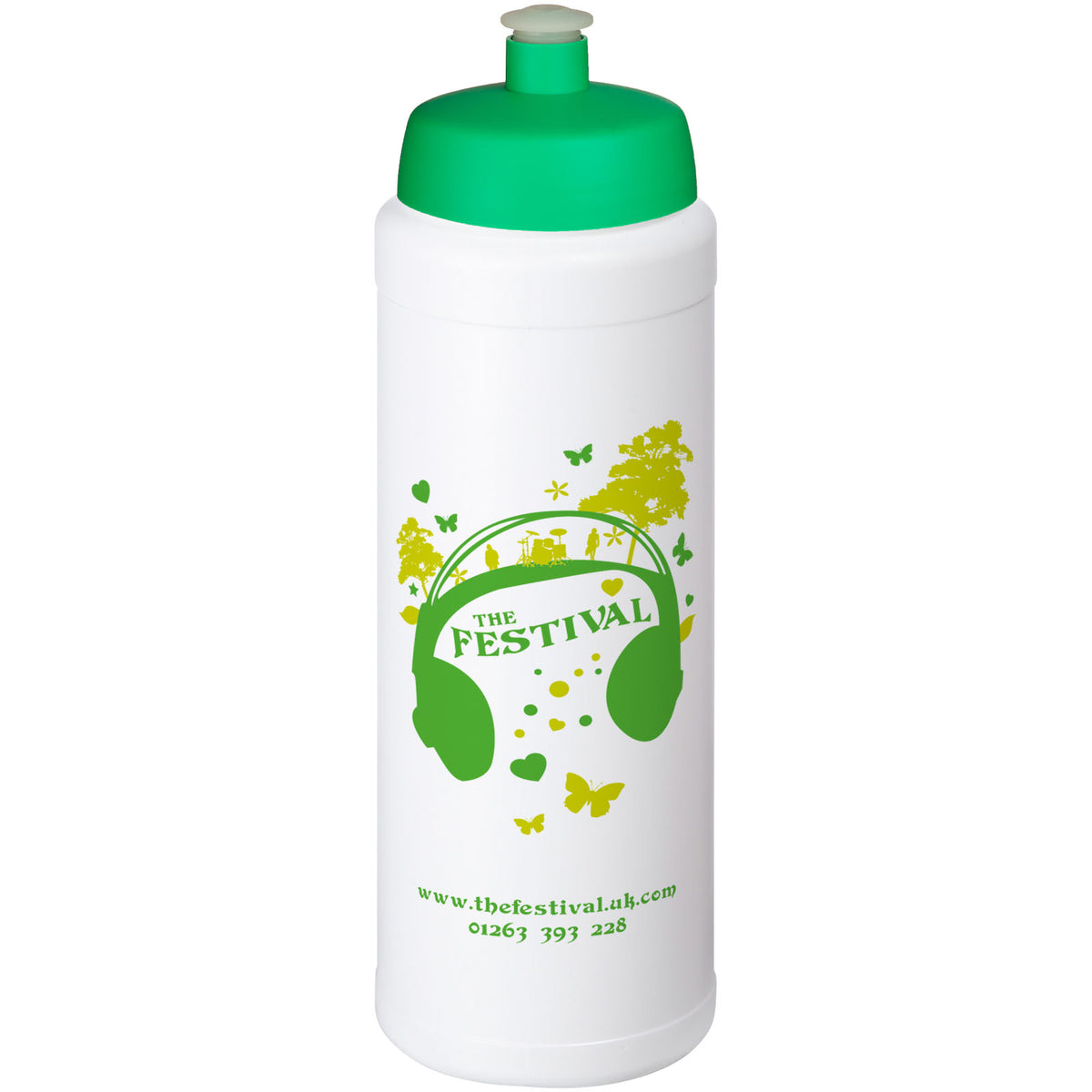 Baseline® Plus grip 750 ml sportflaska med sportlock