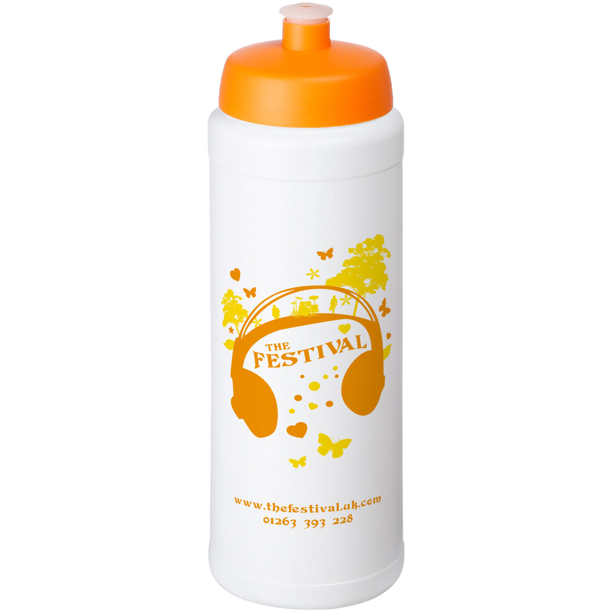Baseline® Plus grip 750 ml sportflaska med sportlock