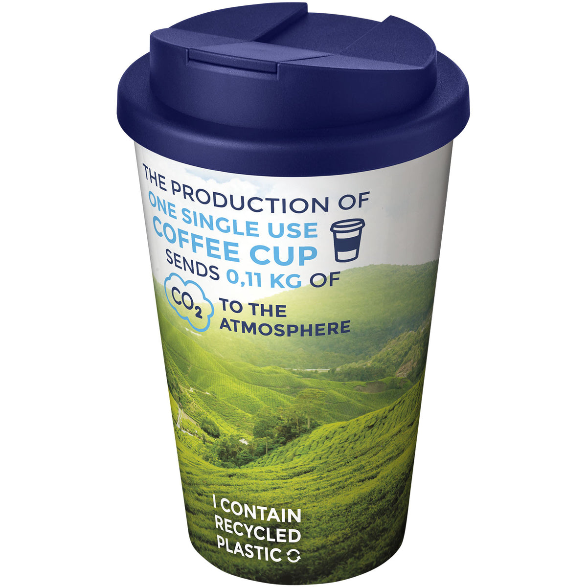 Brite-Americano® 350 ml mugg med spillsäkert lock